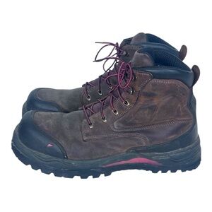 Red Wing 4402 King Toe Work Boot Mens 13 ADC 6” Waterproof Safety Toe Brown